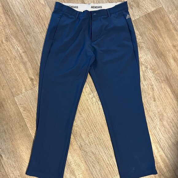 Adidas Men's Golf Pants Navy Blue 34x30 - Picture 1 of 5